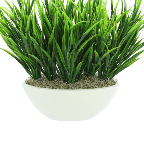 Creative Displays, Inc. 13" Artificial Grass in Planter Perigold